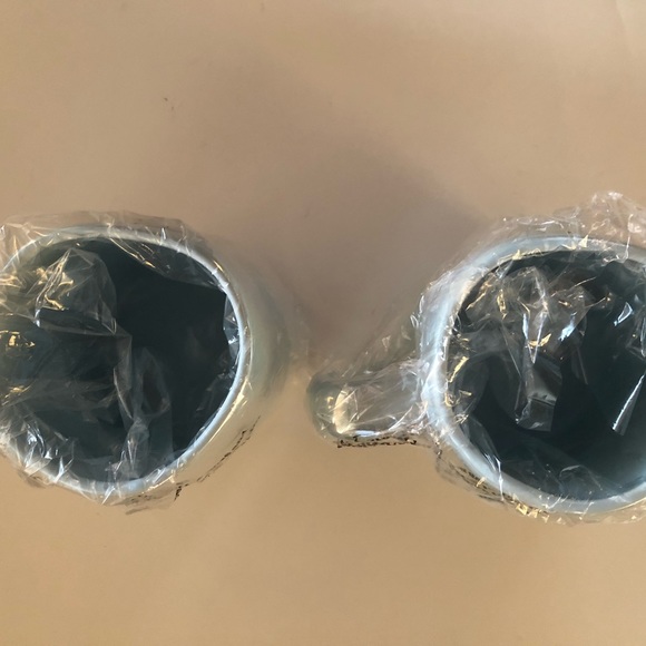 RAE DUNN 2PACK MUG SET IN BLUE Text Me & You Rock - Picture 3 of 5